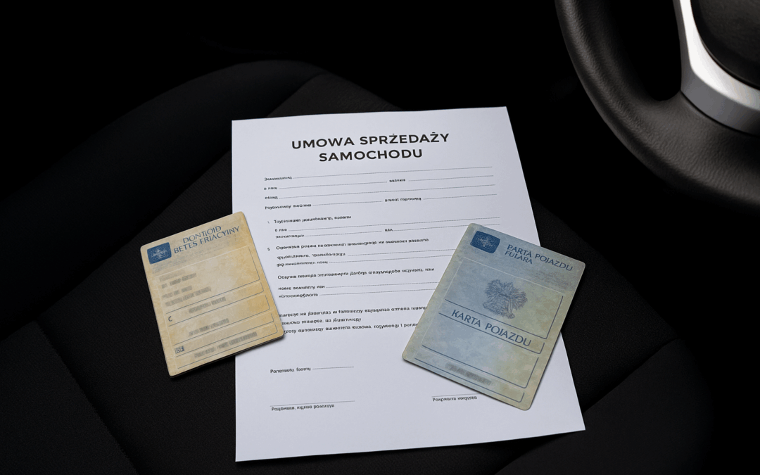 Najważniejsze dokumenty przy sprzedaży auta w auto skupie