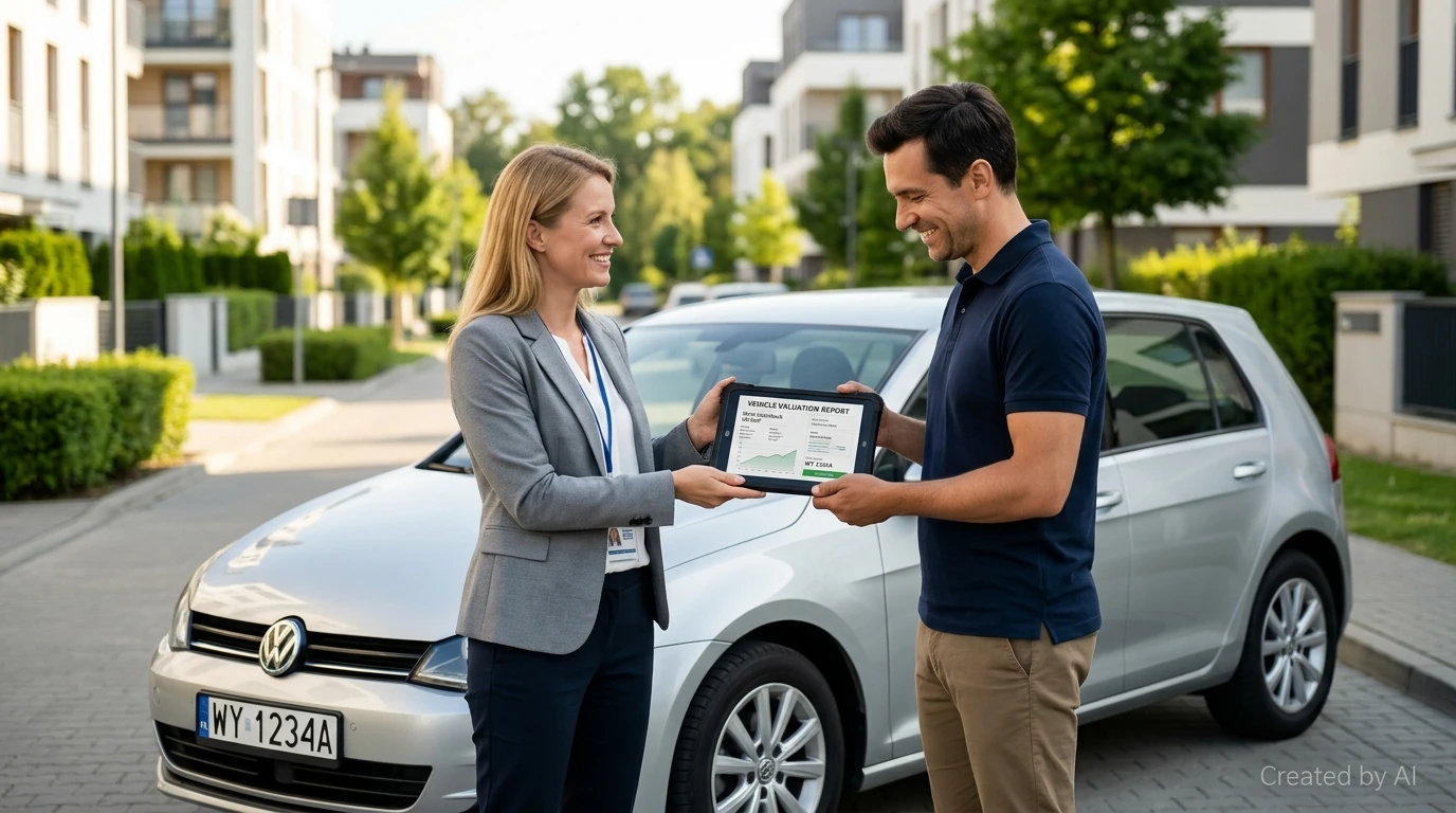 skup-aut-warszawa-bialoleka-wycena-auta-z-duzym-przebiegiem.jpg Rzeczoznawca wycenia auto z dużym przebiegiem na osiedlu Tarchomin w firmie Skup Aut Warszawa Białołęka.
